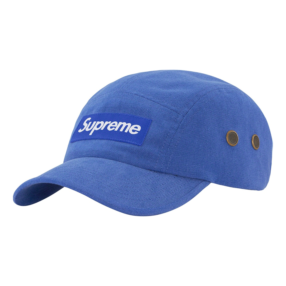 Supreme Brushed Cordura Camp Cap 'Blue White' SUP-FW22-1063