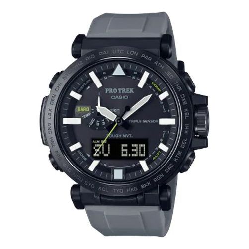 Casio Pro Trek Mountaineering Analog-Digital Watch 'Black Grey' PRW-6620YFM-1JR-PERSON