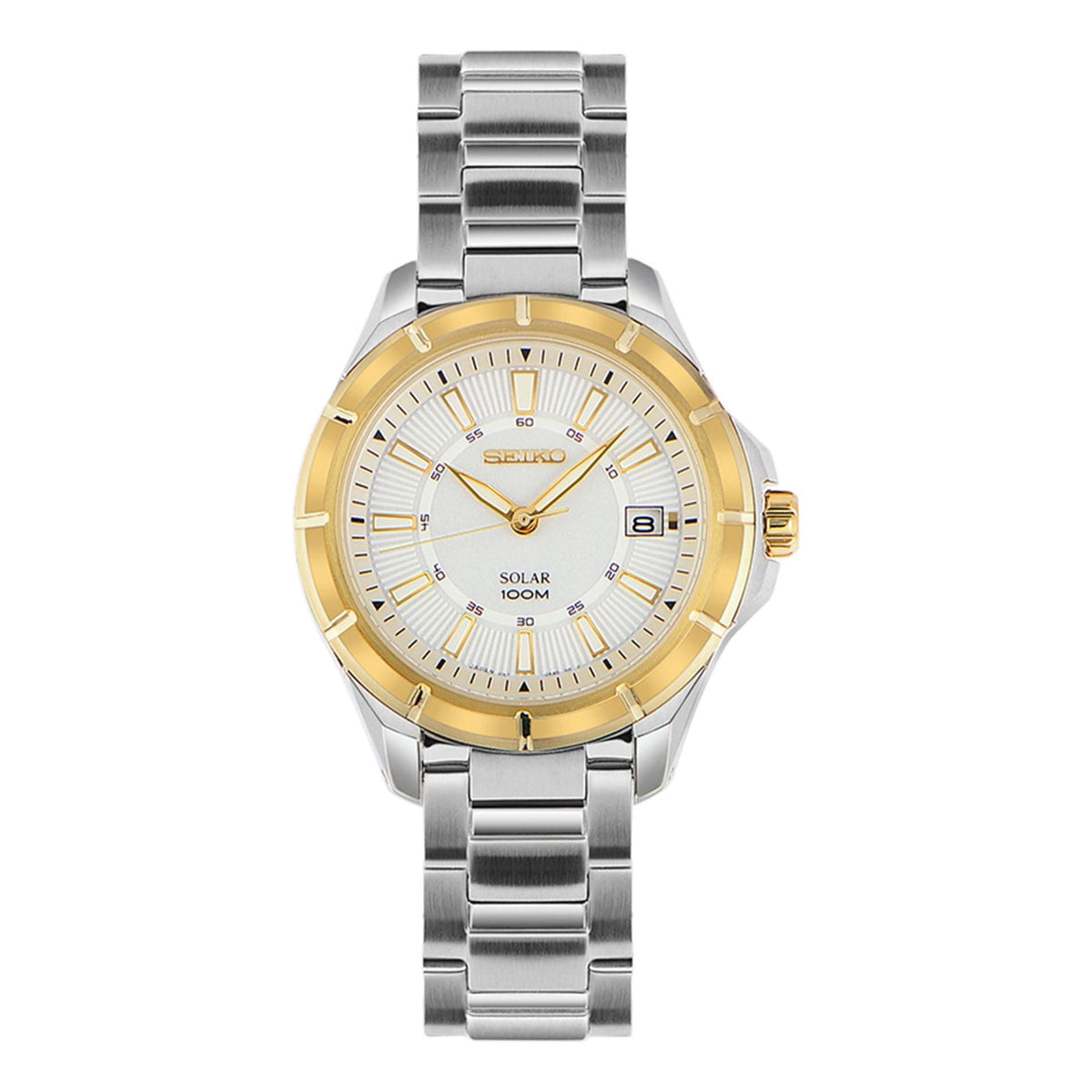 Men's SEIKO Solar Energy Business Casual waterproof quartz SNE084J1