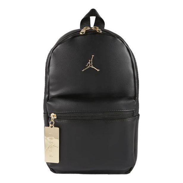 Air Jordan Logo Backpack 'Black Gold' DH0410-010