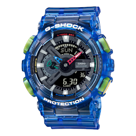 CASIO G-Shock Digital-Analog 'Transparent Blue' GA-110JT-2APR