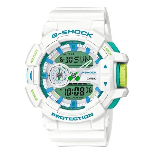 CASIO G-Shock Analog-Digital 'White' GA-400WG-7A