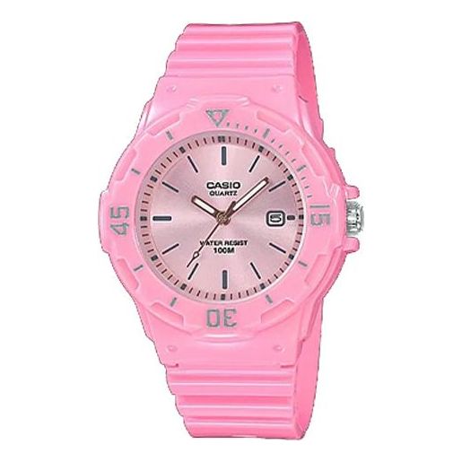 CASIO STANDARD Series Ice Cream Macaron Color Sports Waterproof Watch Pink Analog LRW-200H-4E4
