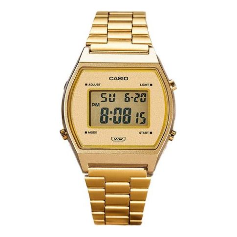 Men's CASIO VINTAGE Series Retro Small Watch Color Classic Small Mens Gold Digital B640WGG-9D