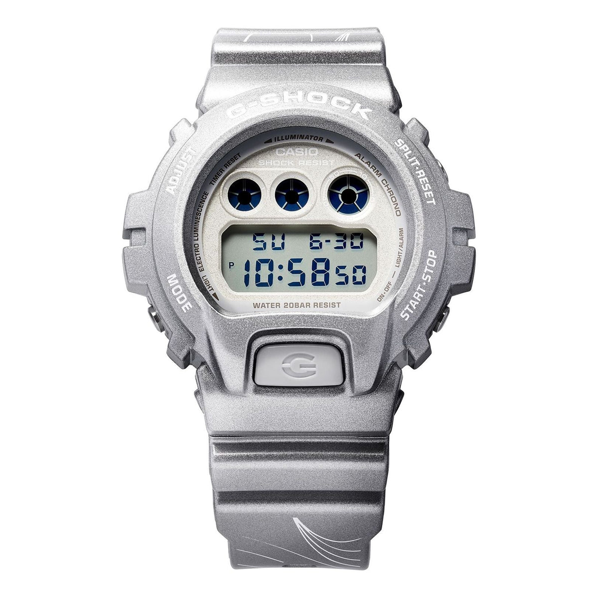 CASIO G-Shock Digital 'Silver Grey' DW-6900QIG22-8PFS