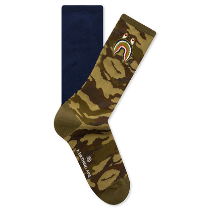 1st Shark Socks - Navy