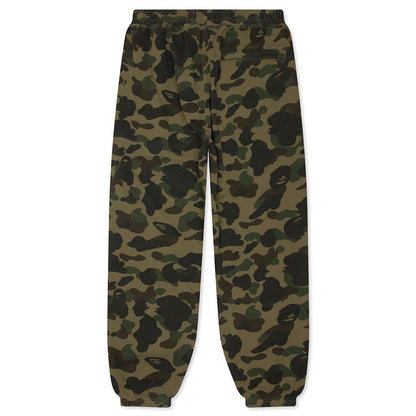 1st Camo One Point Relaxed Fit Sweat Pants - Green