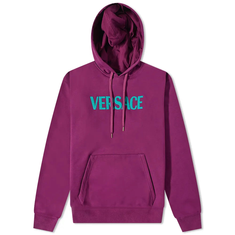 Versace Purple Logo Hoodie