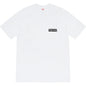 SUPREME SPIRAL TEE SHIRT WHITE