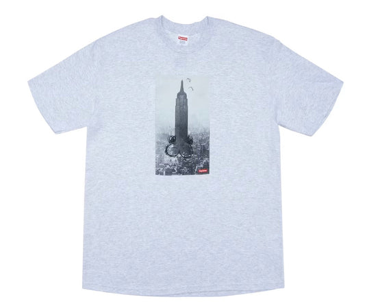 SUPREME MIKE KELLEY EMPIRE STATE GREY TEE
