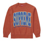 SUPREME CITIES ARC CREWNECK ORANGE