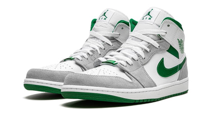 JORDAN 1 MID SE GREY GREEN