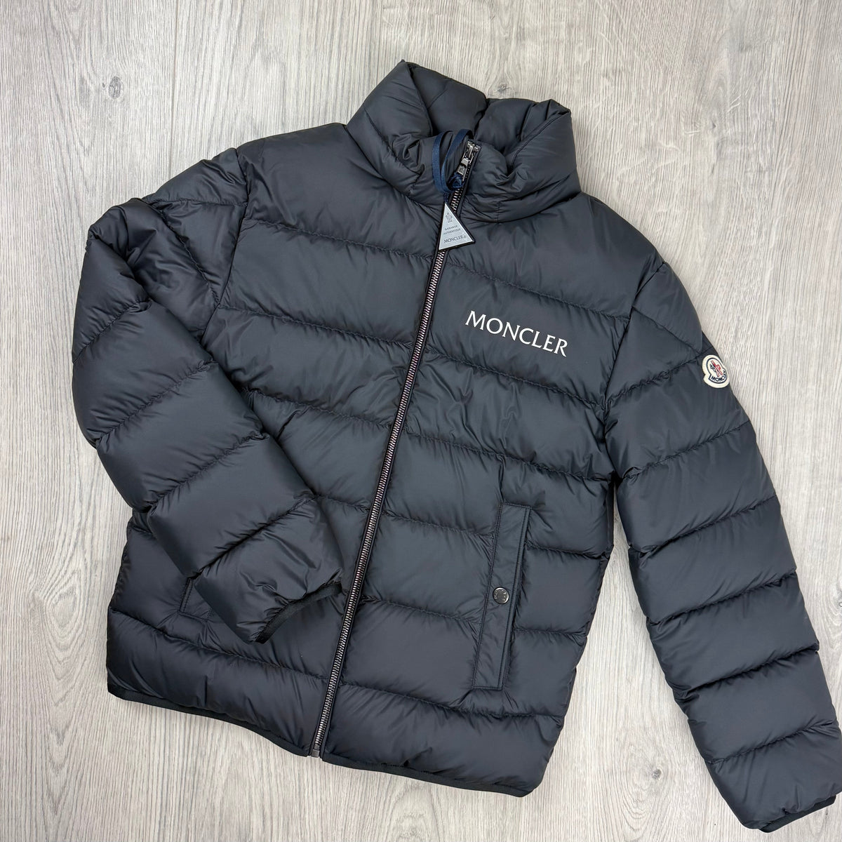 Moncler Junior Bajan Down Jacket - Black