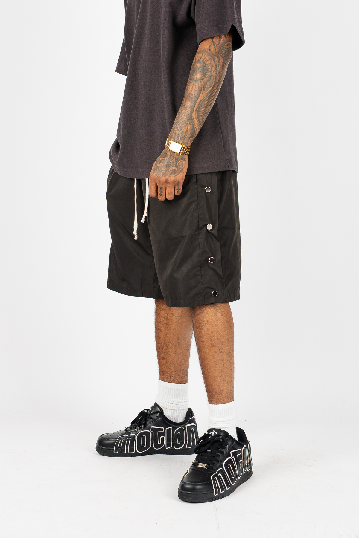 Side Snap Shorts