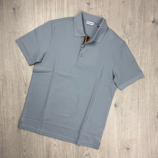 Burberry 'Hartford' Polo Shirt - Gale Grey
