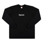 SUPREME BOX LOGO L/S BLACK