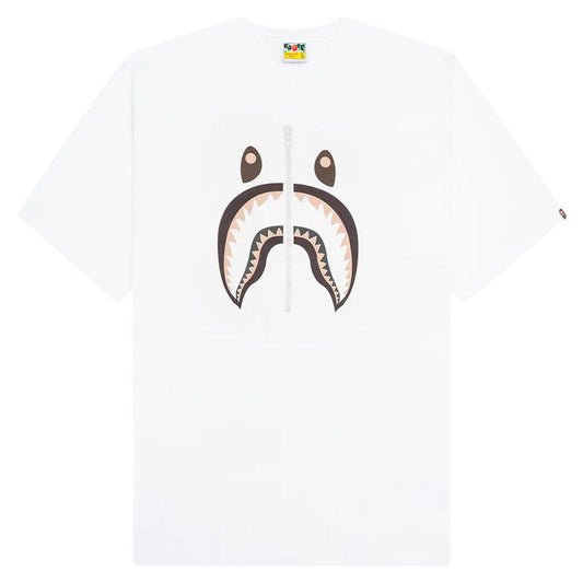 BAPE SHARK #2 WGM T-SHIRT WHITE