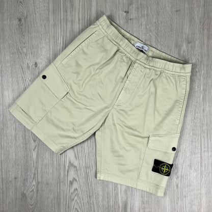 Stone Island Cargo Shorts - Sand