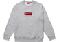 SUPREME BOX LOGO CREWNECK (FW18) GREY/RED