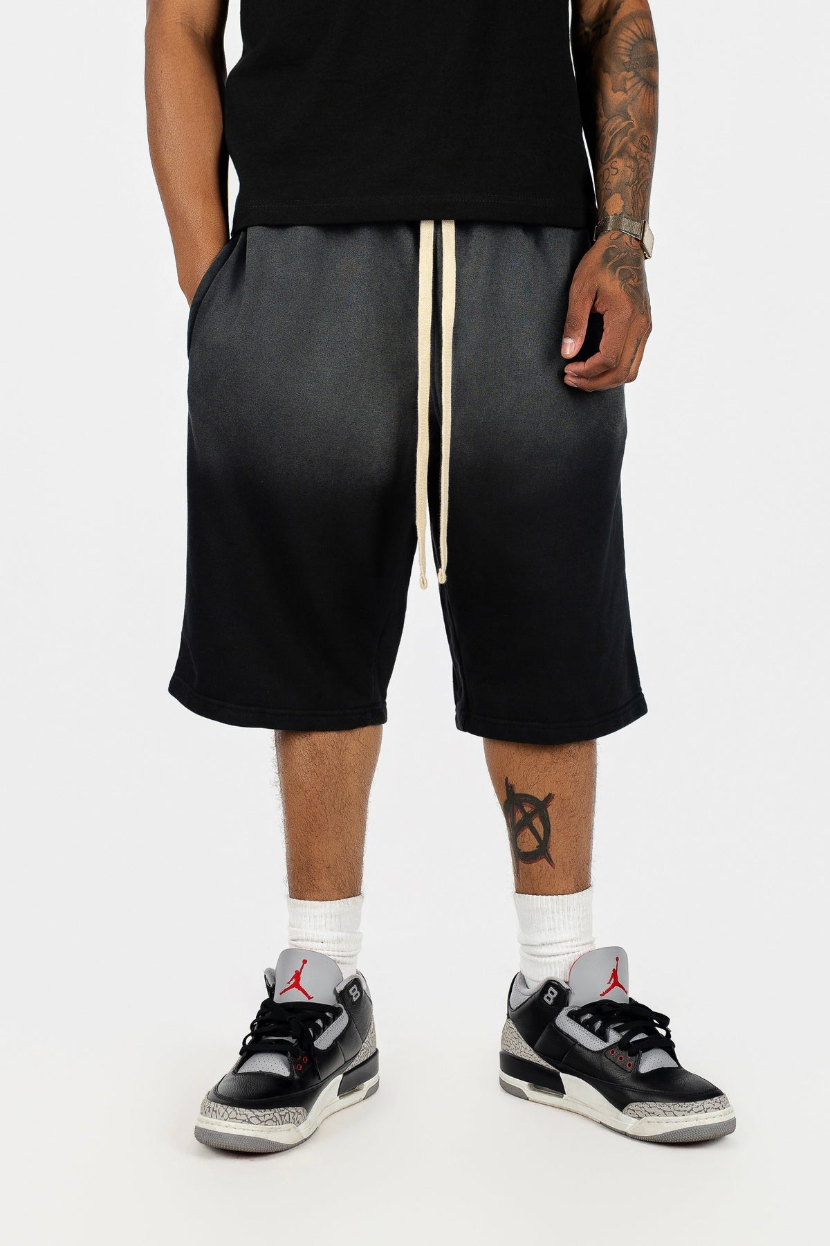 Sun-Dried Baggy Oversized Shorts