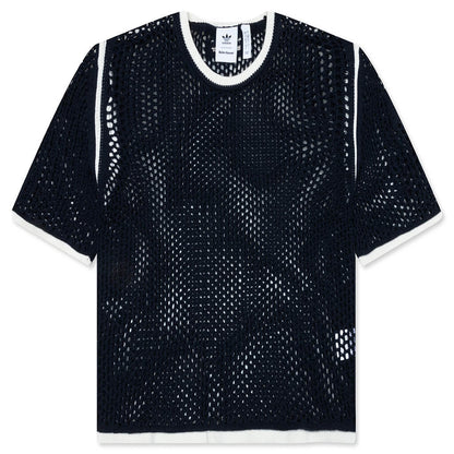 adidas Originals x Wales Bonner Knit Tee - Night Navy