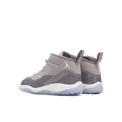 Air Jordan 11 Retro (TD) "Cool Grey" - Medium Grey/White
