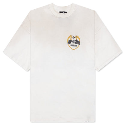 Angel Border T-Shirt - Washed Ecru