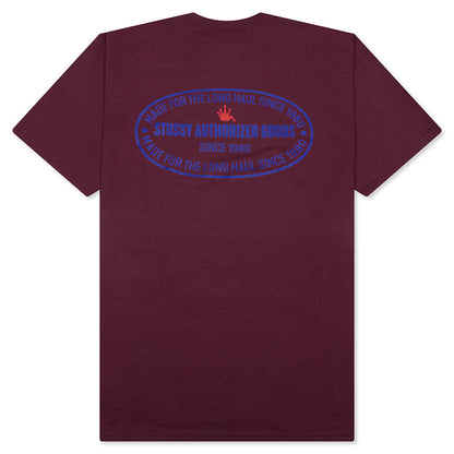 Authorized Tee - Wine