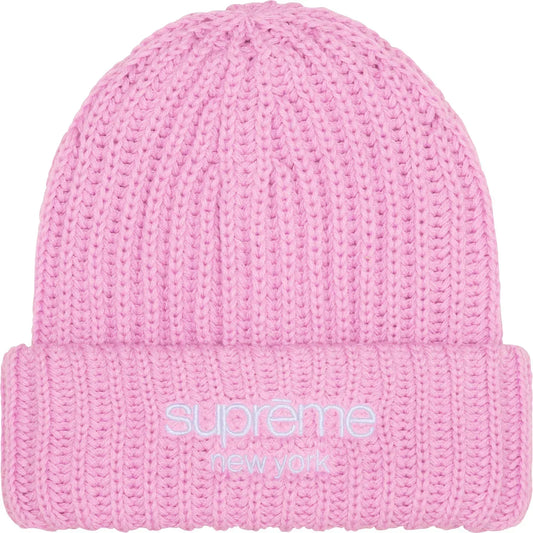 Supreme Chunky Knit Logo Beanie