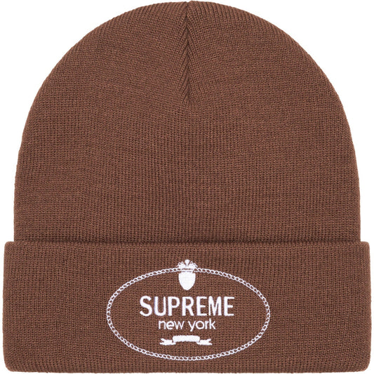 Supreme Embroidered Crest Beanie