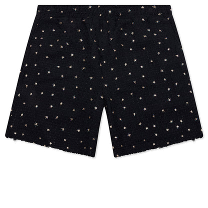 Beaded Shorts - Black