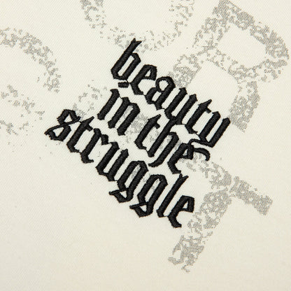 Beauty In The Struggle S/S Tee - White