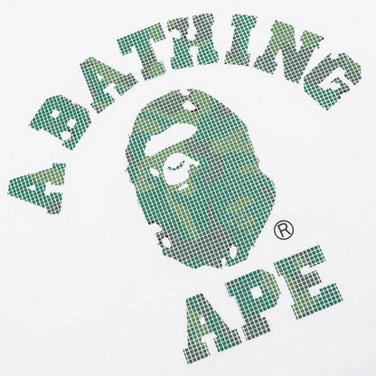 Bitmap College Tee - White