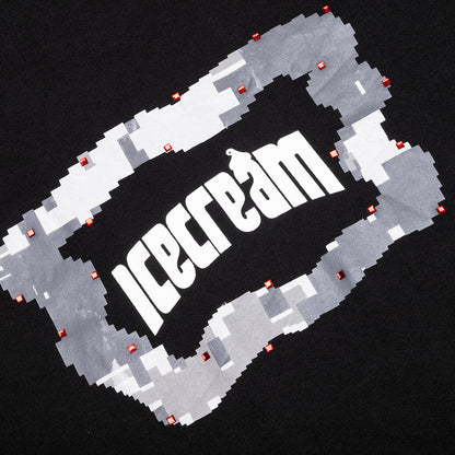 Blurred S/S Tee - Black