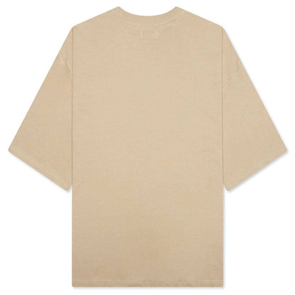 H Stamp Box Tee - Tan
