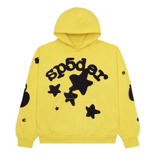 Sp5der Beluga Hoodie 'Gold' 2406-1SS230106BH-GOLD