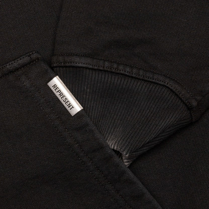 Crest Hoodie - Vintage Black