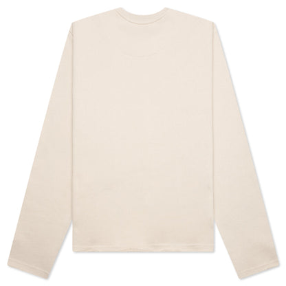 Holiday HTG Raw Edge Pullover - Bone