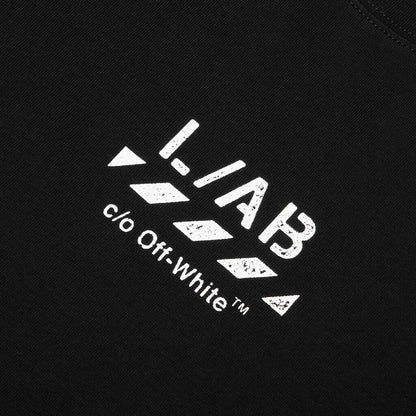 Core Diagonal L/S Tee - Black