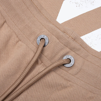 Core Diagonal Relaxed Sweatpants - Cornstalk