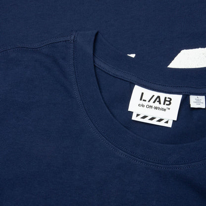 Core Diagonal S/S Tee - Marine