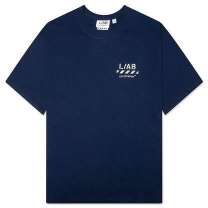 Core Diagonal S/S Tee - Marine
