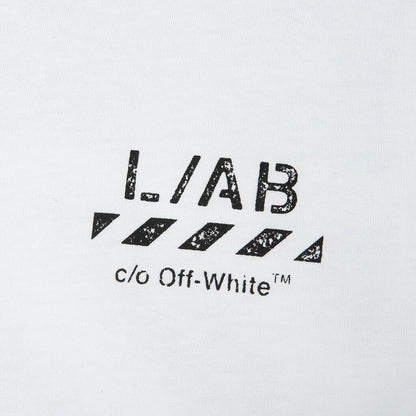 Core Diagonal S/S Tee - White