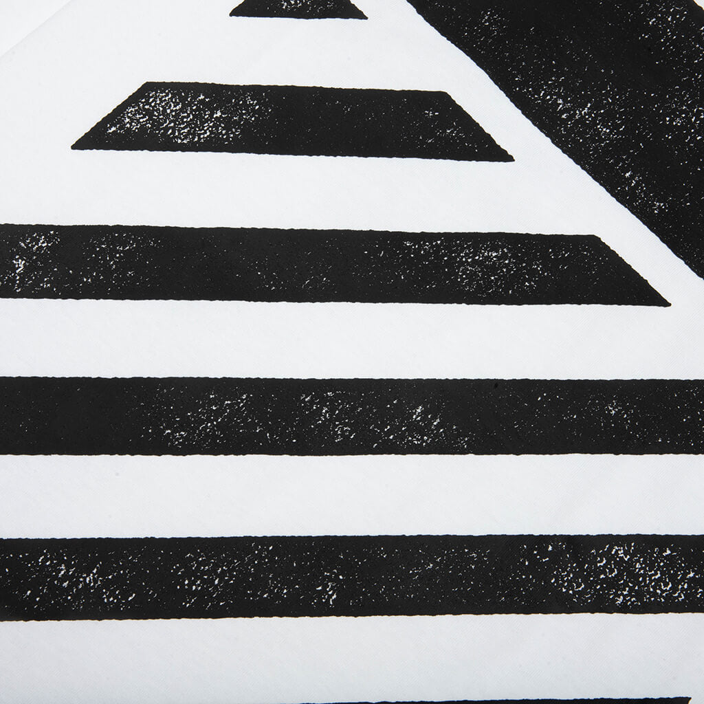 Core Diagonal S/S Tee - White
