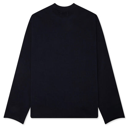 Don't Overthink It L/S Tee - Navy