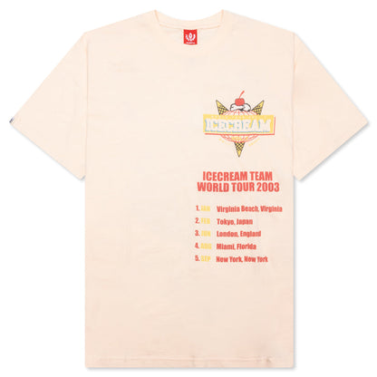 Dream Team S/S Knit - Vanilla Cream