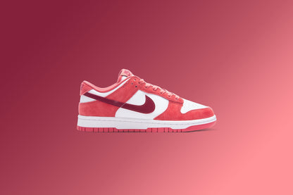 Dunk Low Womens 'Valentines Day' - White/Team Red/Adobe/Dragon Red