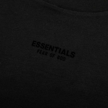 Essentials L/S Tee - Jet Black