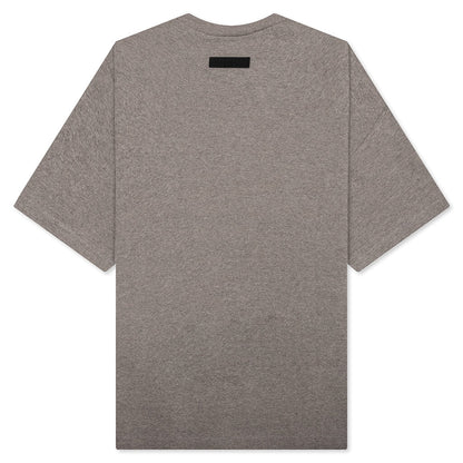 Essentials Heavy S/S Tee - Heather Grey