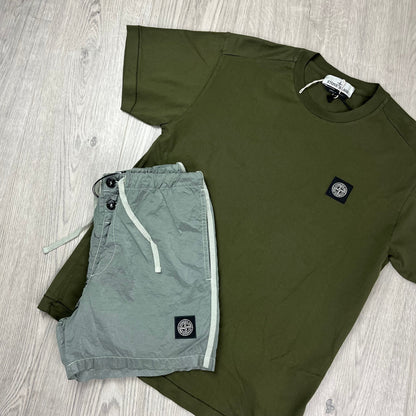 Stone Island Holiday Set - Olive/Sage
